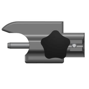 Aretace malá levá - pro profily 36,3x50 mm