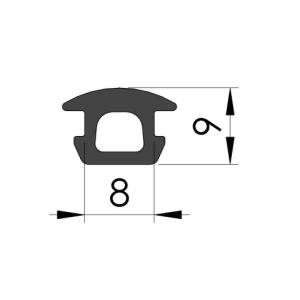 Těsnění - zátka 8,8x9 - 350510