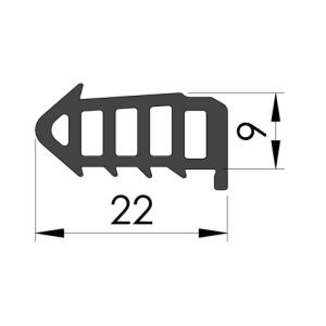 Těsnění 8,8x22 (plachta) - 350679