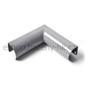 Spojka nového lemu baz. - 90° pro stěnu 8 mm - šedá