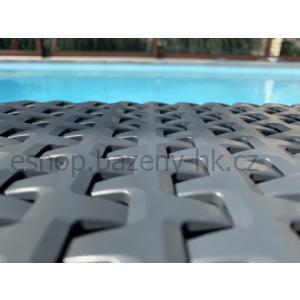 Mřížka příčná segment. - 216 x 28,5 mm (ŠEDÁ)