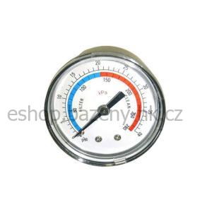 Manometr plastový - k boční filtraci SP