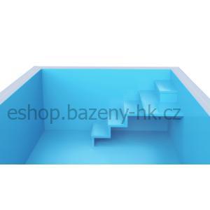 Schodiště X-AIR+ - hloubka bazénu 1,2 m