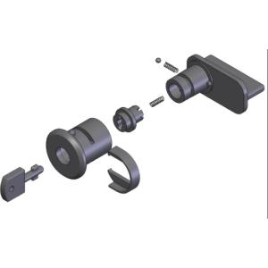 Zámek dveří - plast. díly