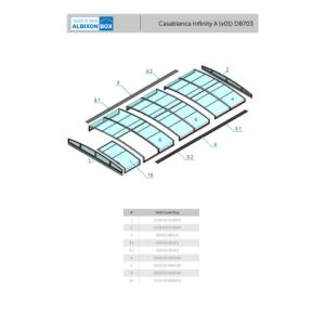 BOX (v01) - Casablanca Infinity A 3,62 x 6,46 x 0,62 m - DB703