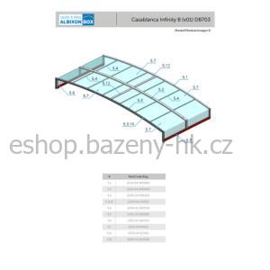 BOX (v01) - Casablanca Infinity B 4,58 x 8,6 x 0,75 m - DB703