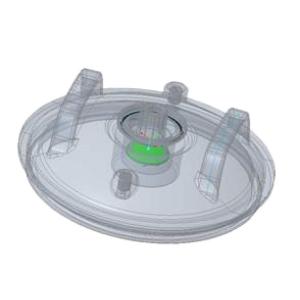 PPG Filter Deluxe – průhledné víko 10" (25,4 cm) s LED osvětlením