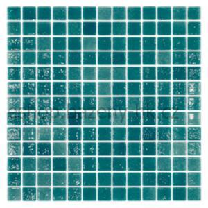 Skleněná mozaika NIEBLA VERDE-202 (25x25 mm polyuretan)