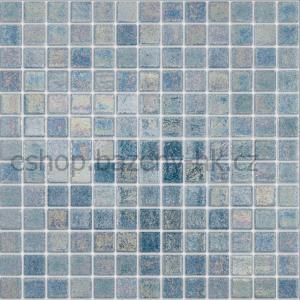 Skleněná mozaika NIEBLA GRIS-218 (25x25 mm polyuretan)