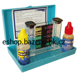 Měření vody Tester na měření chlóru a pH kapičkový