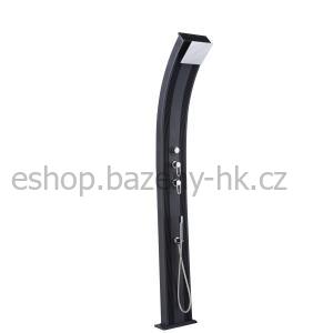 Solární sprcha s ruční sprchou DADA CURVE antracitová