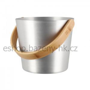 RENTO Saunové vědro hliníkové 5l - přírodní