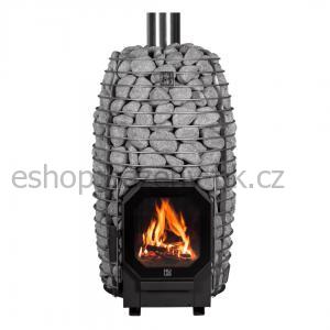 Saunová kamna HIVE FLOW Mini 9 kW na tuhá paliva
