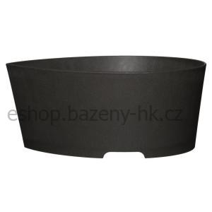 RENTO Saunová umyvadlová mísa 8,5 L - antracit