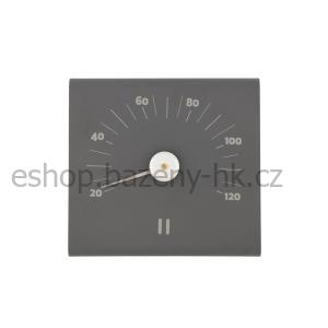 RENTO Teploměr do sauny AL - šedý