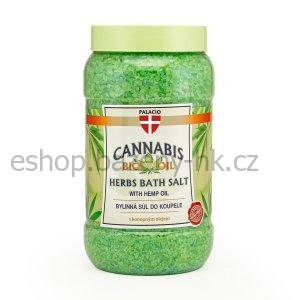 PALACIO Konopná koupelová sůl, 1200 g