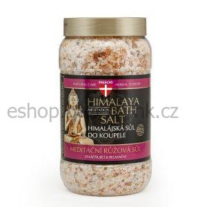 PALACIO Himalájská meditační koupelová sůl, růžová, 1200g