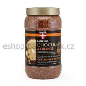PALACIO Čokoláda & pomeranč koupelová sůl, 1200 g