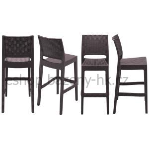 SPA barová židle PREMIUM+ (hnědá)