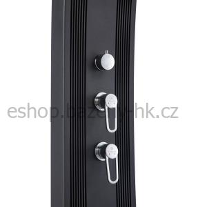 Solární sprcha s ruční sprchou DADA CURVE antracitová