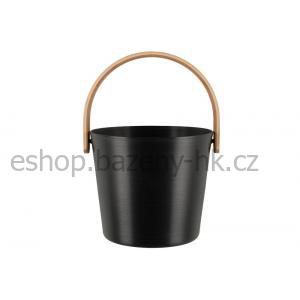 RENTO Saunové vědro hliníkové 5l - černé