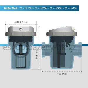 Solný chlorátor Turbo Salt 200 4g/20 m³