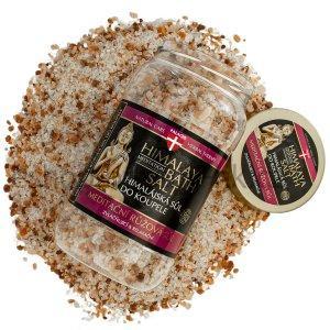 PALACIO Himalájská meditační koupelová sůl, růžová, 1200g