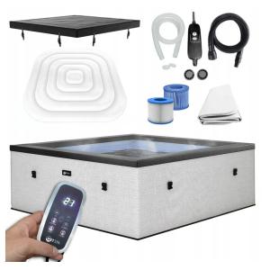 Prémiová pěnová vířivá vana NetSpa IDAHO