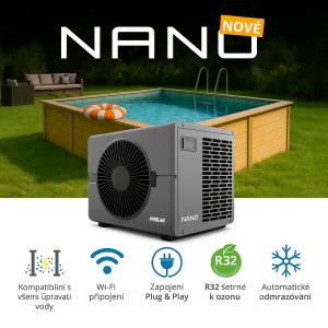 Tepelné čerpadlo Poolex Nano 2026 Reversible 5 kW (ON/OFF)