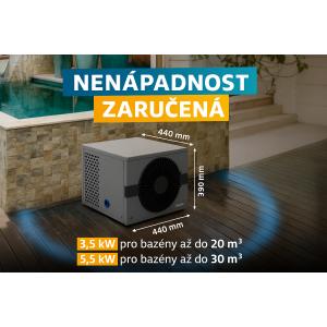 Tepelné čerpadlo Poolex Nano 2026 Full Inverter 5,5 kW