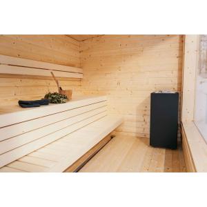 Saunová kamna CORE 9 kW (nutno dokoupit ovládací panel s WIFI) - ČERNÉ