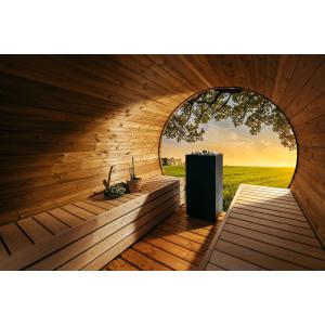 Saunová kamna CORE 9 kW (nutno dokoupit ovládací panel s WIFI) - ČERNÉ
