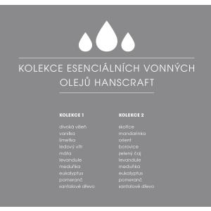 Esenciální vonné oleje Hanscraft - KOLEKCE 2