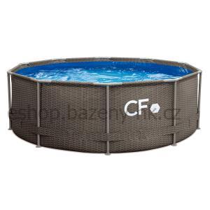 Bazén CF FRAME ratan - 305 × 91 cm