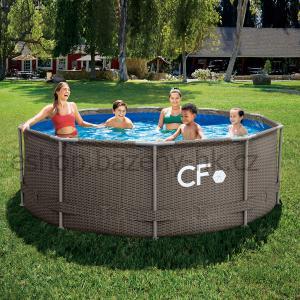 Bazén CF FRAME ratan - 305 × 91 cm