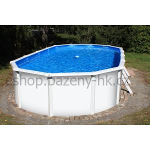 Bazén CF Classic WHITE/Blue – samotný bazén 610 × 360 × 120 cm vč. skimmeru