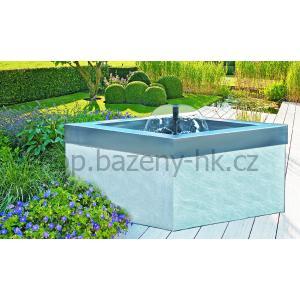 Heissner terasové jezírko čtvercové z PE, 70 l, 58 × 58 × 30 cm B080-00