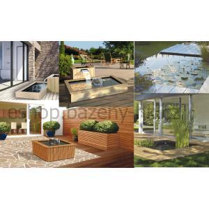 Heissner terasové jezírko obdelníkové z PE, 110 l, 49 × 79 × 45 cm B081