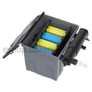 Heissner sada průtokové filtrace s čerpadlem 3300 l/h, UV 18W, do16 m³ FPU16000-00