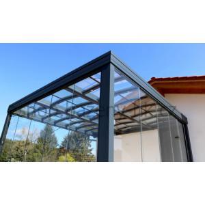 Teleskopický čisticí kartáč na solární panely s přípojkou vody Heissner, délka 460 cm