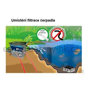 Heissner sada pro vybudování koupacího jezírka do rozměru 2,06 × 4,06 × 0,65 m CFP1