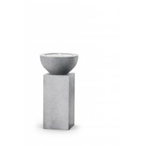 Fontána Heissner Half Ball LED, granit 016602-09