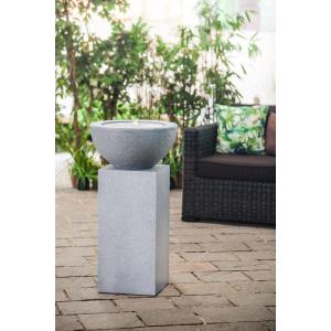 Fontána Heissner Half Ball LED, granit 016602-09