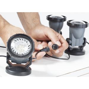 Heissner LED osvětlení jezírka, zahrady, 3 × 1,5 W, 12V U130-T