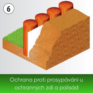Heissner jezírková geotextilie pod fólii 4 × 4 m, síla 1 mm TF920-16
