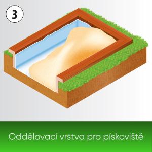 Heissner jezírková geotextilie pod fólii 100 × 2 m, 200 g/m2 TF922-00