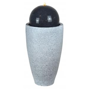 Fontána Heissner MOCCA LED, antrazit, grey, polystone 016810-09