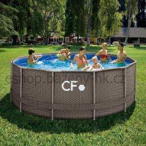 Bazén CF FRAME ratan - 366 × 122 cm