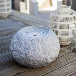 Fontána Heissner STONE LED, grey 016634-09