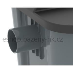 Heissner sada průtokové filtrace s čerpadlem, 1500 l/h, UV 9W, do 8 m³ HLF8000